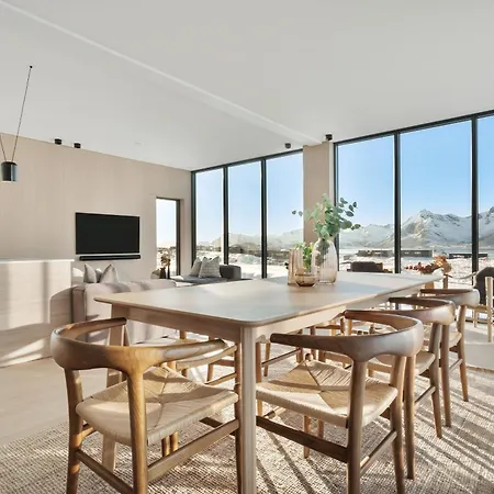 Vakantiehuis Luxury In Lofoten - Jacuzzi&sauna - Ll20