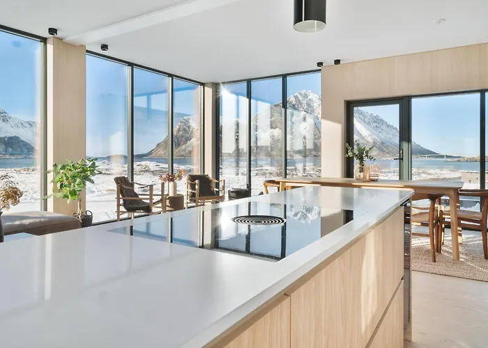 Lyngvaer Sunset - Jacuzzi & Sauna - No 20 Сasa de vacaciones Lyngværet