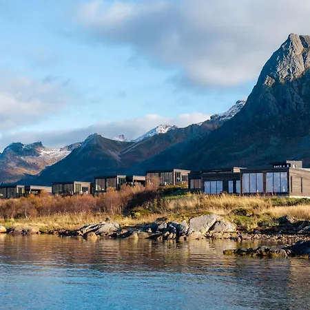 度假居 Lyngvaer Sunset Lodge - Jacuzzi & Sauna - No 20 Lyngværet