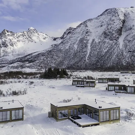 度假居 Lyngvaer Sunset Lodge - Jacuzzi & Sauna - No 20 Lyngværet